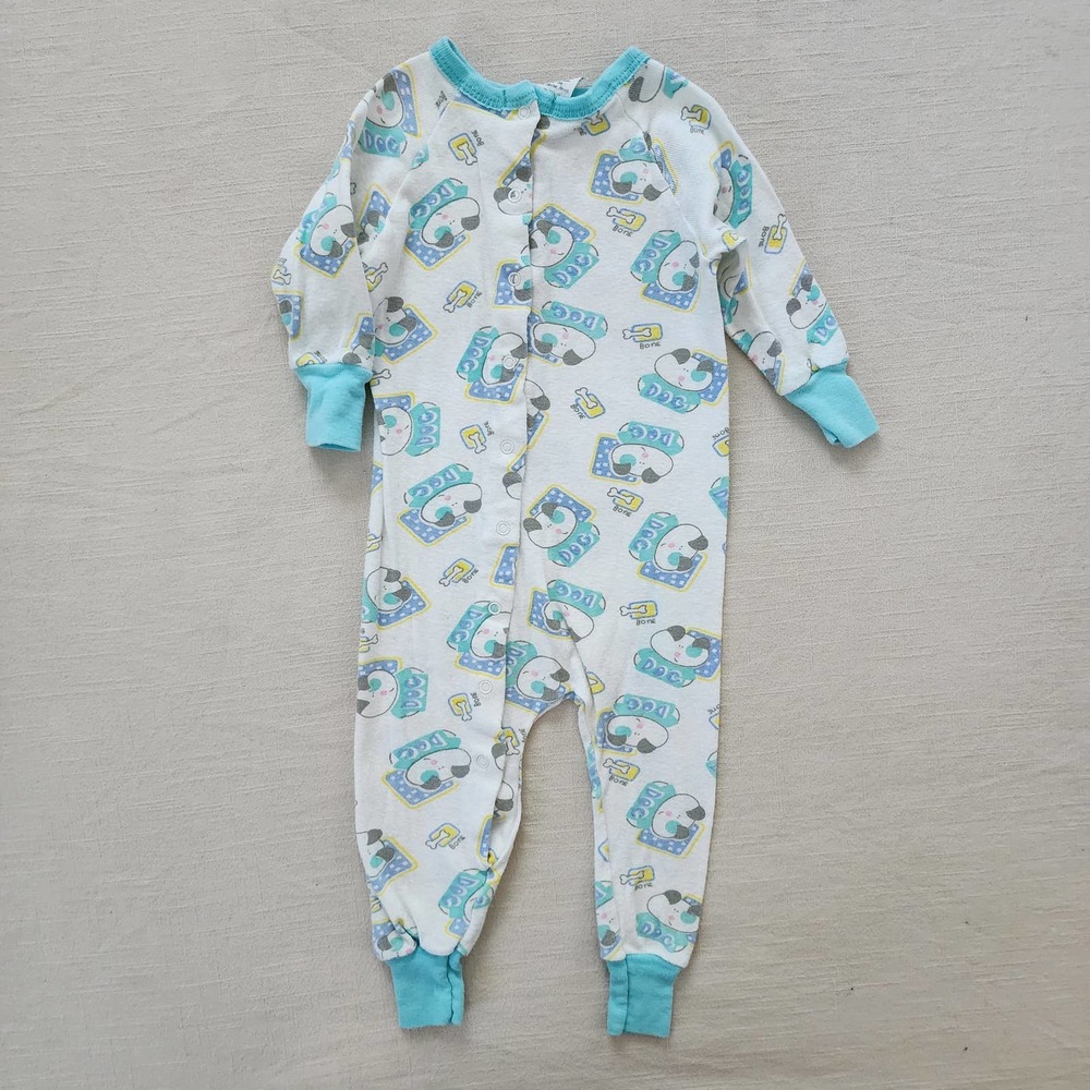 Vintage Puppy Pajamas 9-12 months
